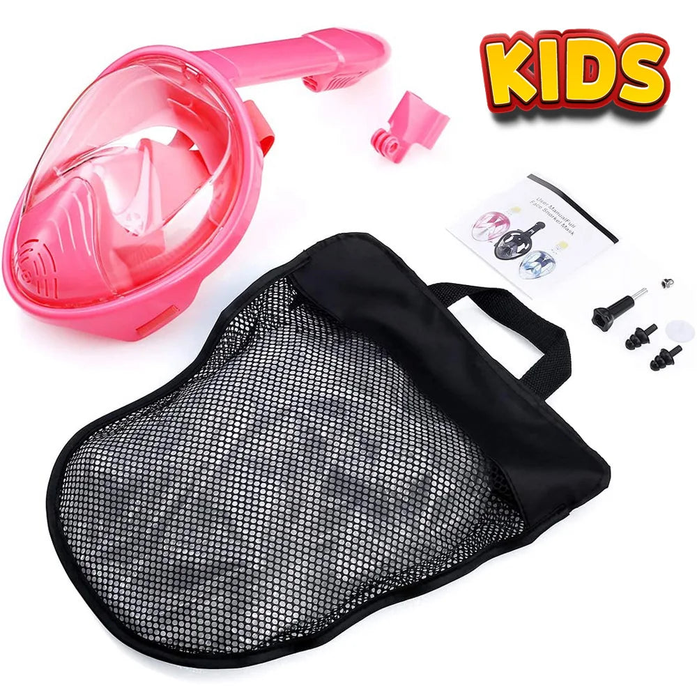 Trendy Roze Snorkelmasker voor kinderen
