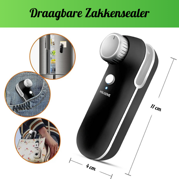 Detailfoto van de MiniSealer™ - Handheld Heatsealer