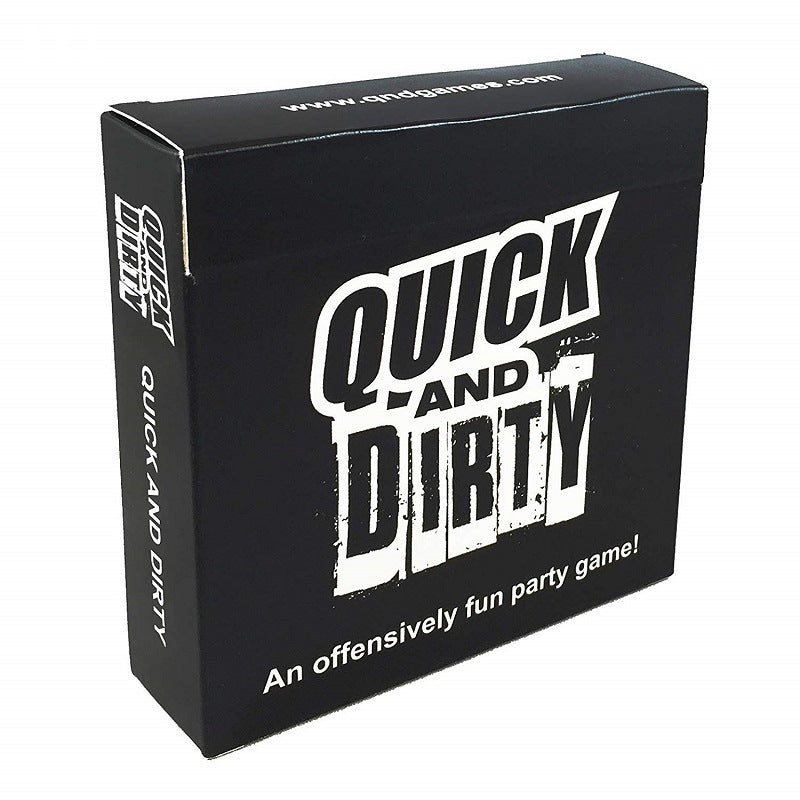 Quick & Dirty™  - 18 Plus Kaartspel