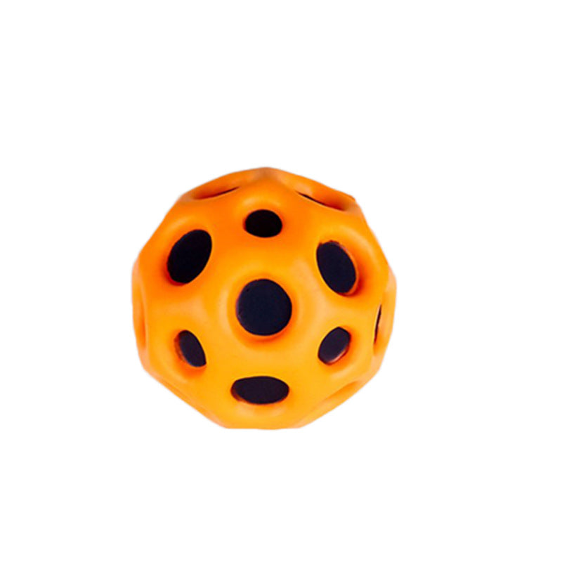 Een oranje anti-stressbal biedt verlichting voor vermoeide handen