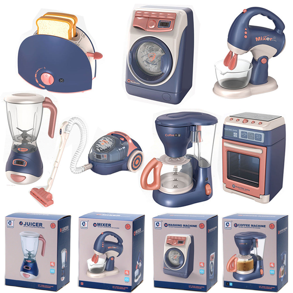 Ontdek onze collectie realistisch huishoudelijk speelgoed voor kinderen. Van wasmachines tot blenders, elk stuk stimuleert de verbeelding en biedt veilig speelplezier voor alle leeftijden.