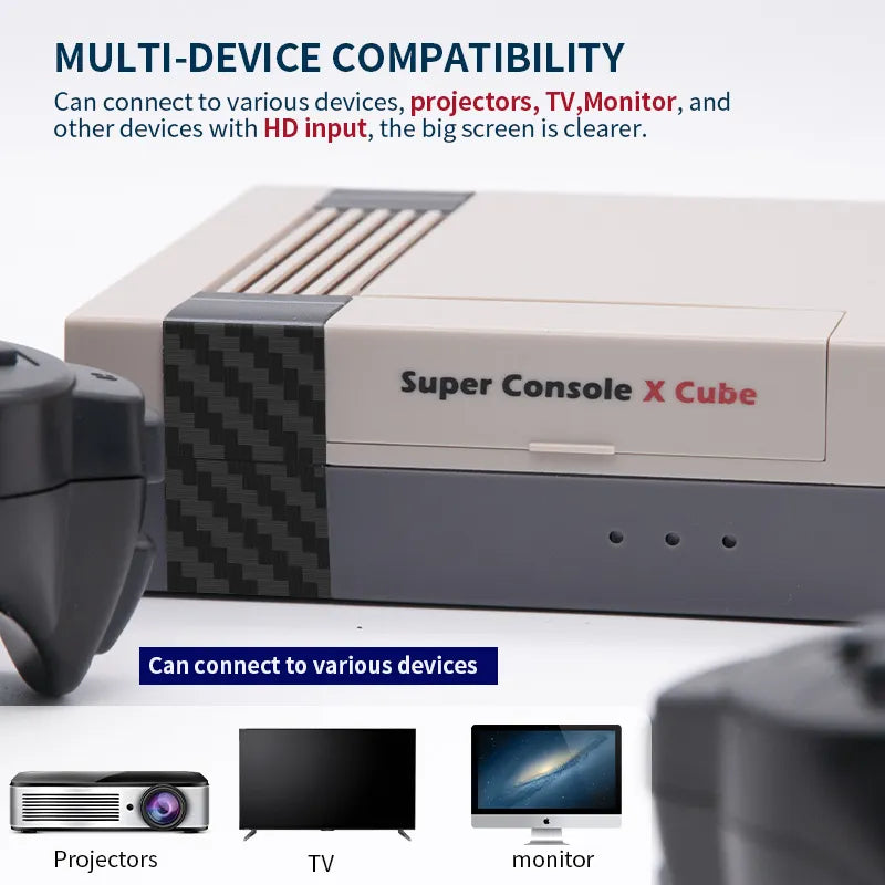X Cube™  Super Console - Retro Games Video Console