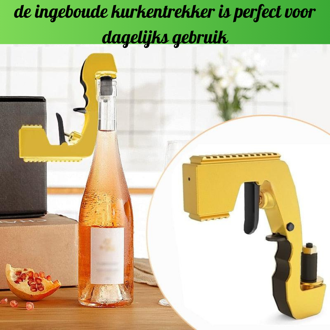 Champagne Gun™ als eyecatcher op een evenement