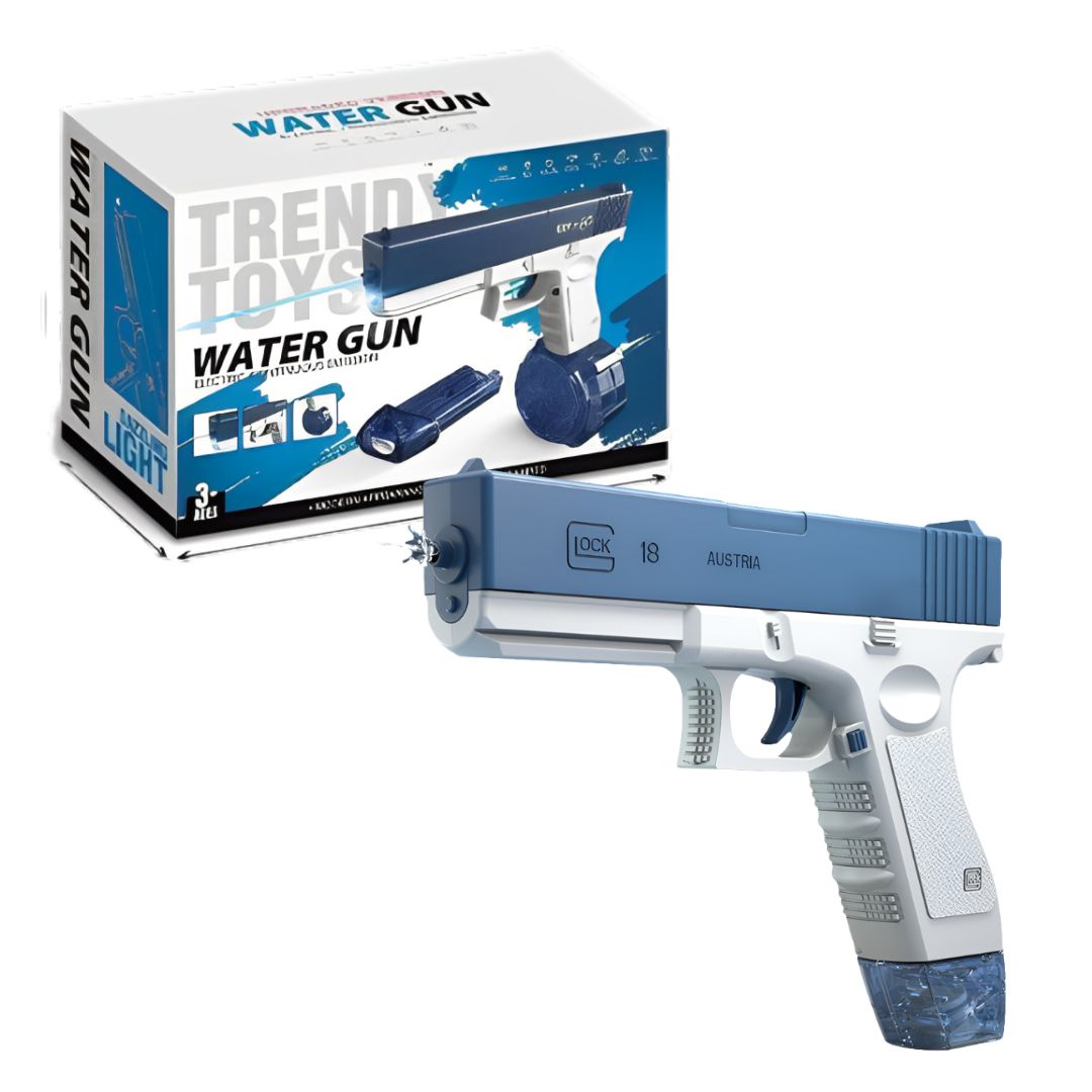 Elektrisch water pistool voor kinderen in blauw