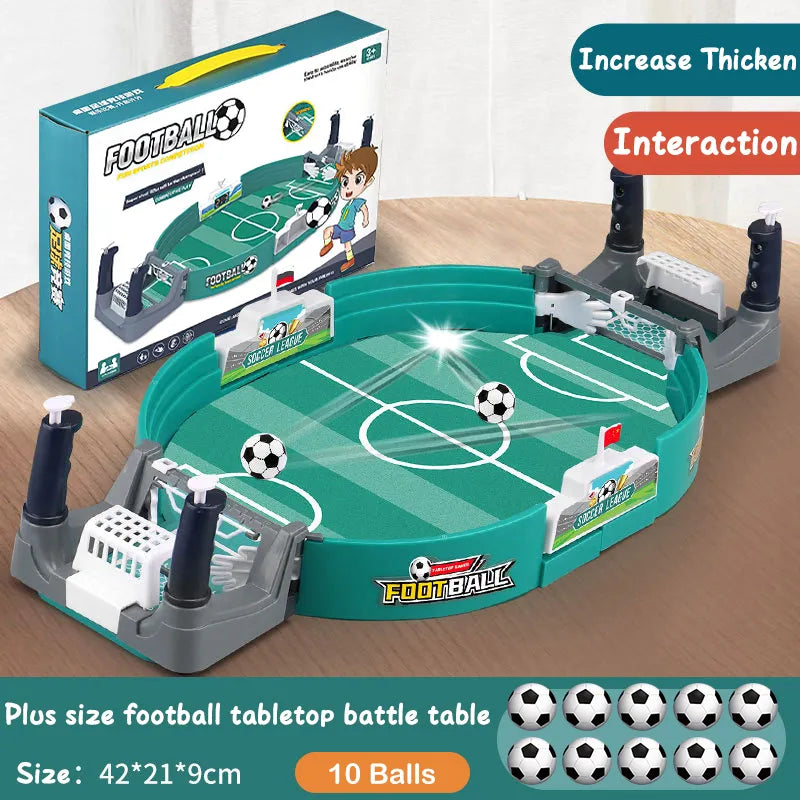 Sfeervolle foto van MiniVoetbal™ op een speeltafel