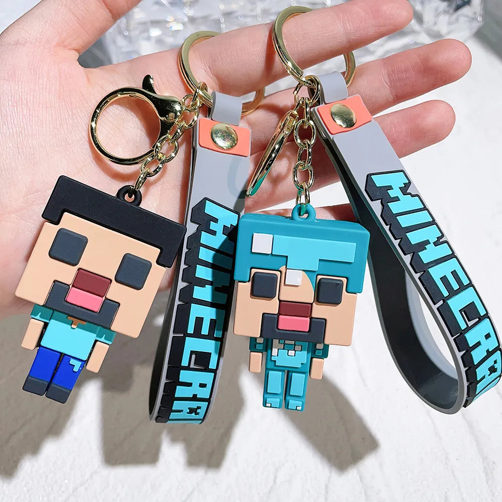 Minecraft Karakter Sleutelhangers