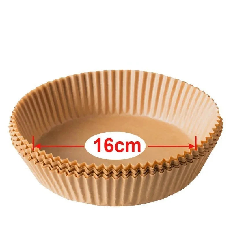 Aifryer Bakpapier - 16 cm Diameter, Set van 30 Stuks