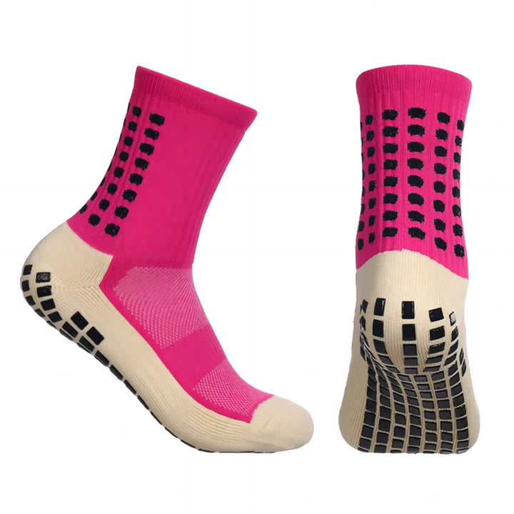 DrillKing™ Grip Sokken in roze - Stijlvolle grip voor vrouwelijke atleten