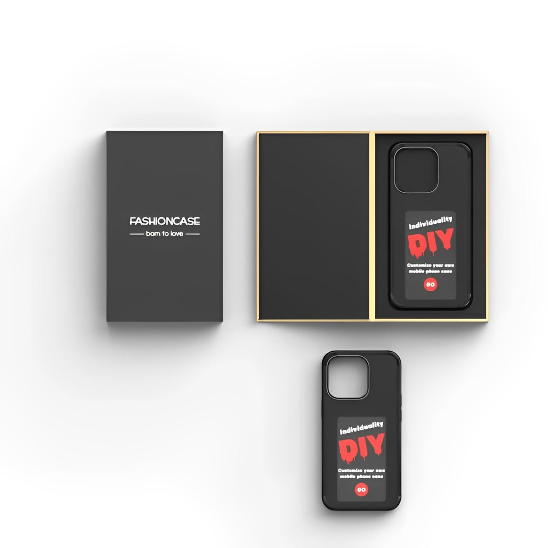 Personaliseerbaar E-Ink™ NFC iPhone Telefoonhoesje - Bescherming met Stijl!