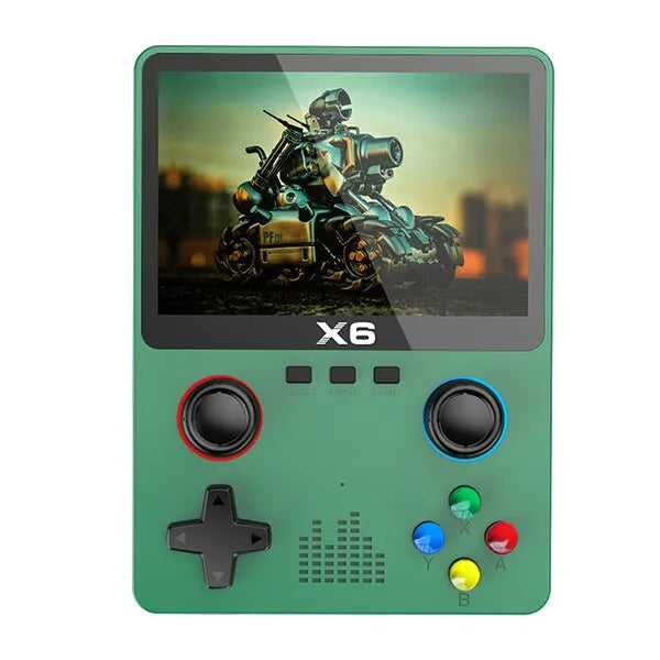 Afbeelding van X6™ Retro Game Console in het groen