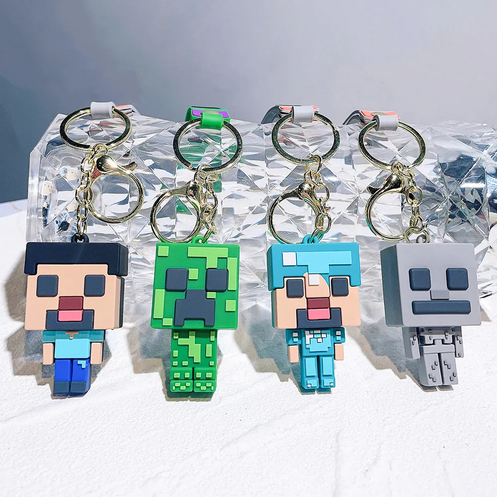 Unieke Gaming Accessoires - Ontdek de Wereld van Minecraft in Miniaturen"