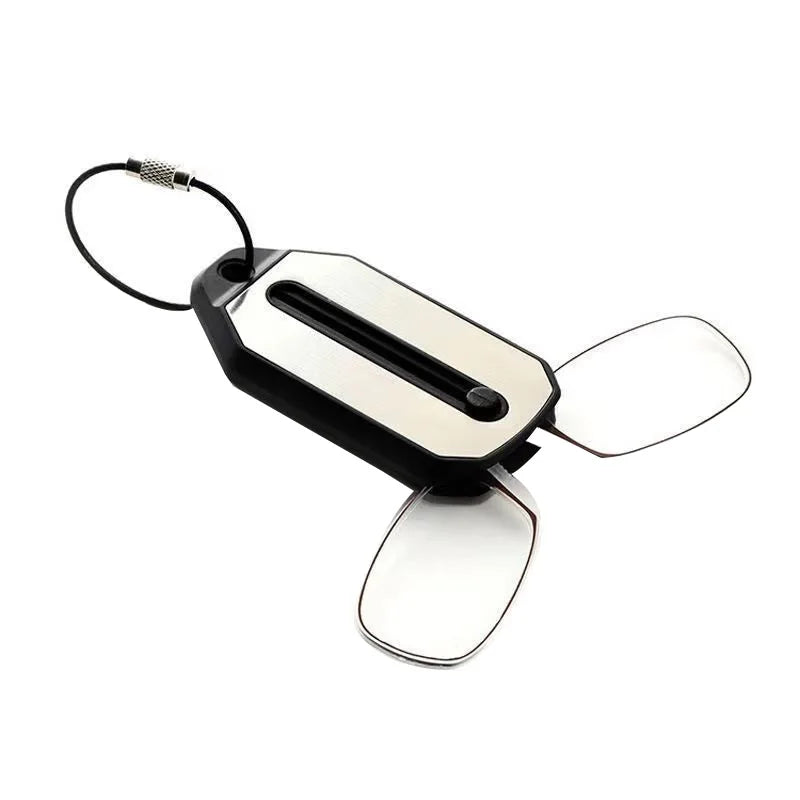 Clip-on Leesbril met Sleutelhanger, eenvoudig mee te nemen dankzij het lichtgewicht ontwerp.