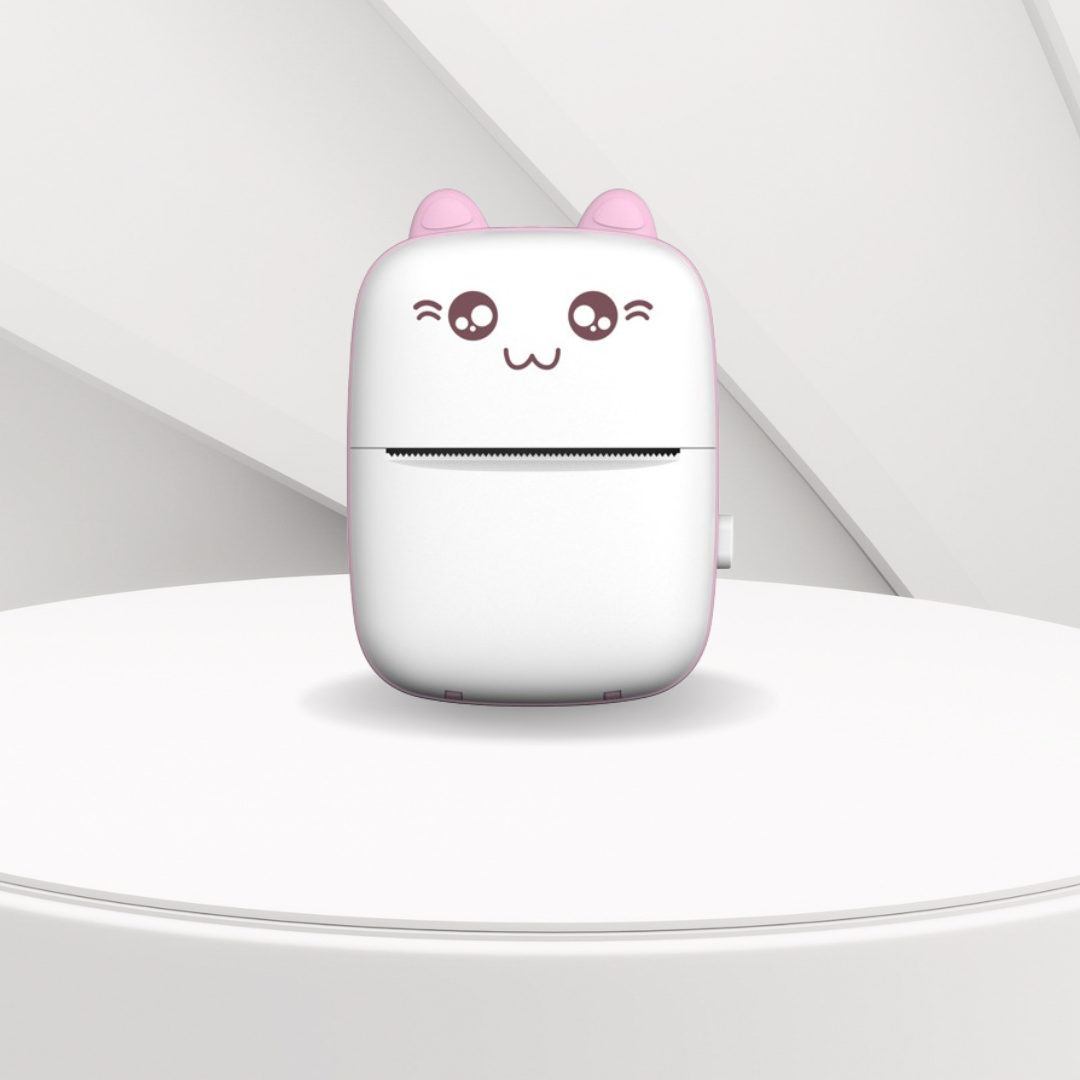 Visuele weergave van de Draagbare Mini Printer™ - Draadloze connectiviteit
