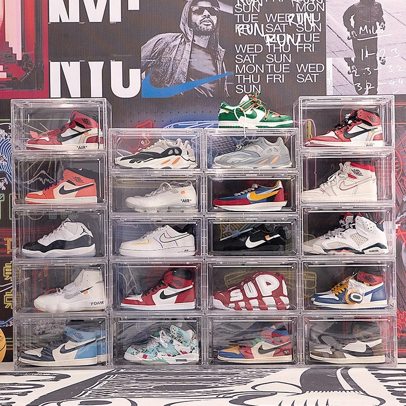 Sneaker Box™ in actie - een georganiseerde collectie met prachtige sneakers.