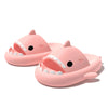  Sharky's™ - Haaien Slippers in lichtroze.