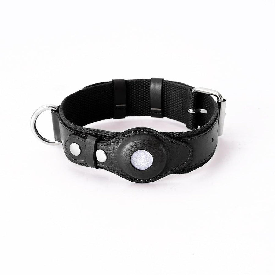 Airtag Halsband voor Honden - Zwart