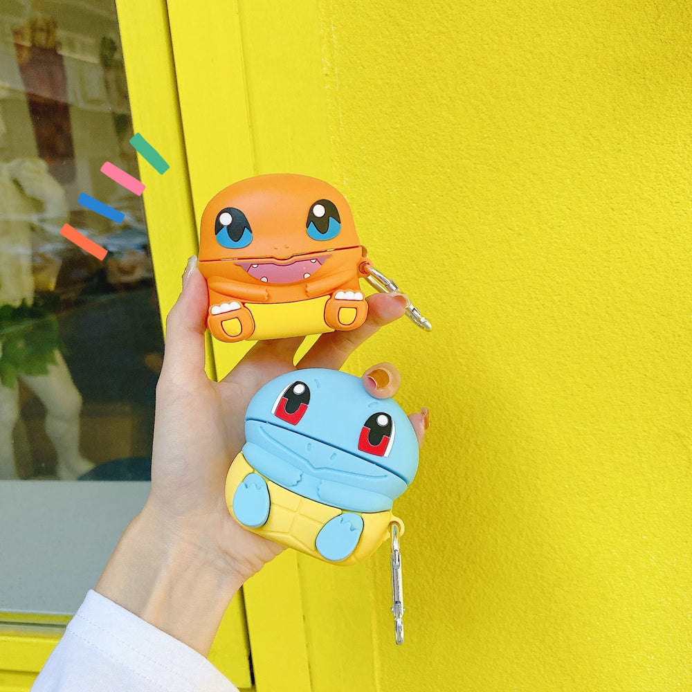Squirtle & Charmender AirPods-hoes 